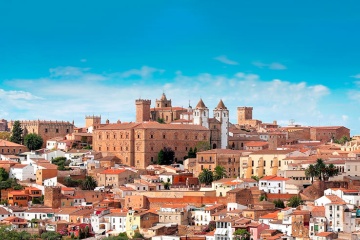 Vue panoramique de Cáceres