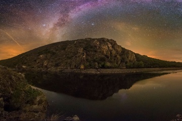 Astroturismo en el mirador Portilla del Tietar