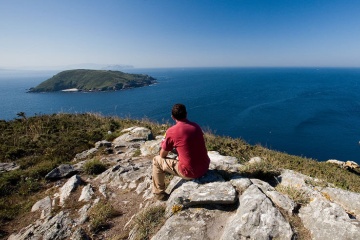 Vista da Ilha de Ons