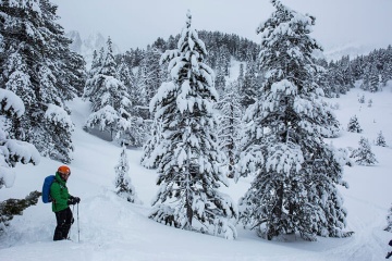 PN de Aigüestortes i Estany de Sant Maurici coberto de neve