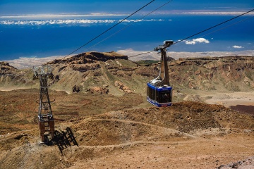 Seilbahn zum Gipfel des Teide