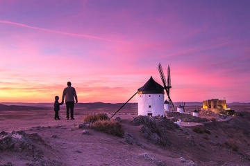 Moulins à vent à Consuegra