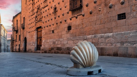 Calle de la Compañía, en Salamanca