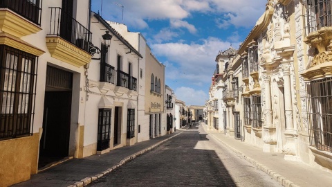 Rua de San Pedro, em Osuna