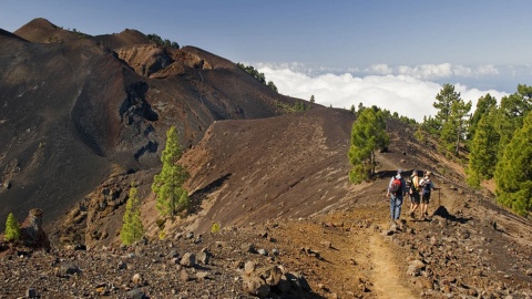  ラ・パルマ島の火山ルート