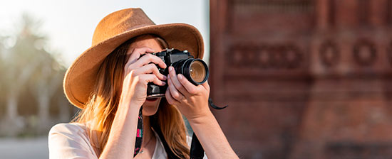 Ragazza a Barcellona