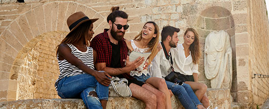 Touriste à Ibiza