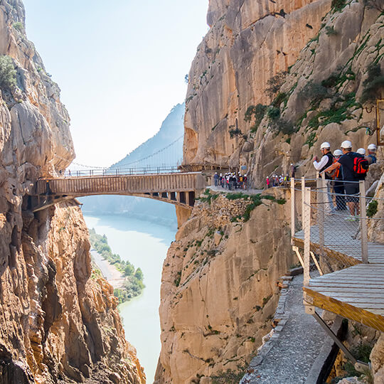 Caminito del Rey, en Málaga