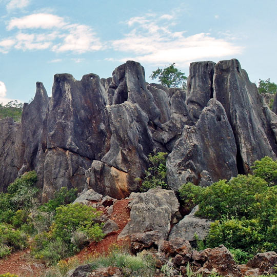 Cerro del Hierro, Geoparco della Sierra Norte