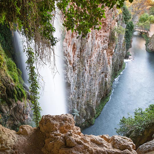 Cascada Cola de Caballo. Monasterio de Piedra, Zaragoza