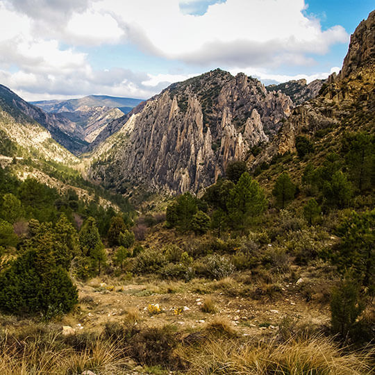 Órganos de Montoro, Geoparque do Maestrazgo, em Teruel