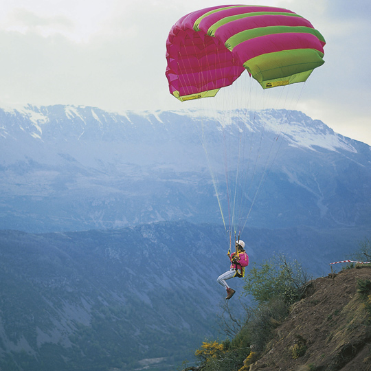 Parapente en la provincia de Huesca (Aragón)