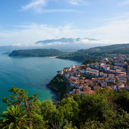 Vistas de Lastres, Asturias