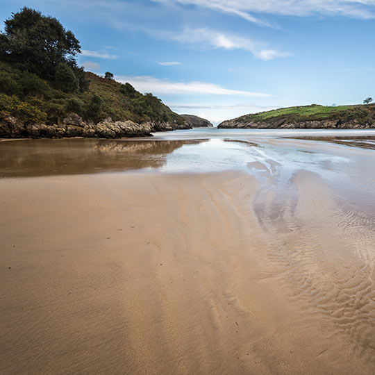 Plaża Poo w Llanes, Asturia