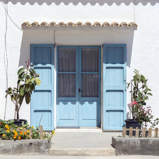 White house in Sant Francesc, Formentera