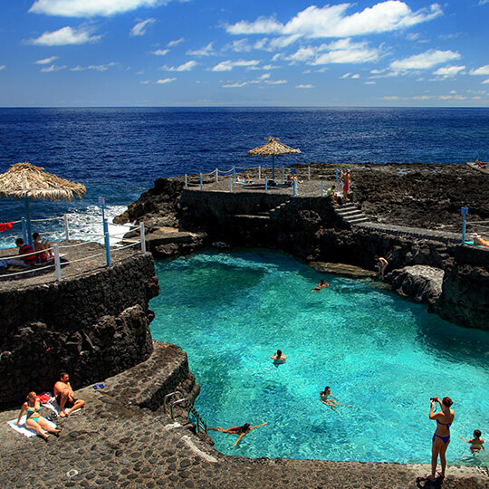 Charco Azul, sur l’île de La Palma