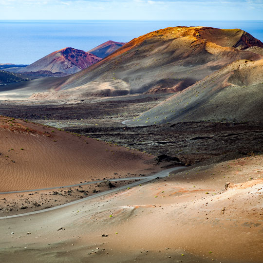 Paisagem do Parque Nacional do Timanfaya