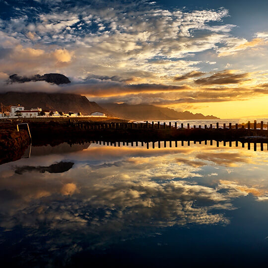 Natürliche Wasserbecken in Agaete, Gran Canaria