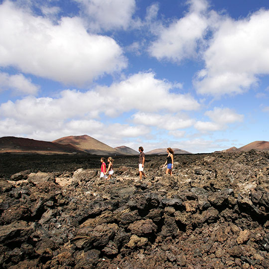 ランサロテ島の火山自然公園