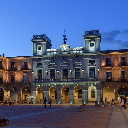 Fasada ratusza, Mercado Chico