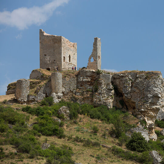 Vue de Calatañazor, province de Soria