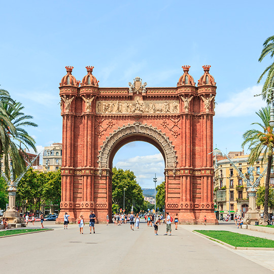 Łuk triumfalny w Passeig Sant Joan, Barcelona