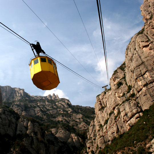 Teleferica di Montserrat (Catalogna)