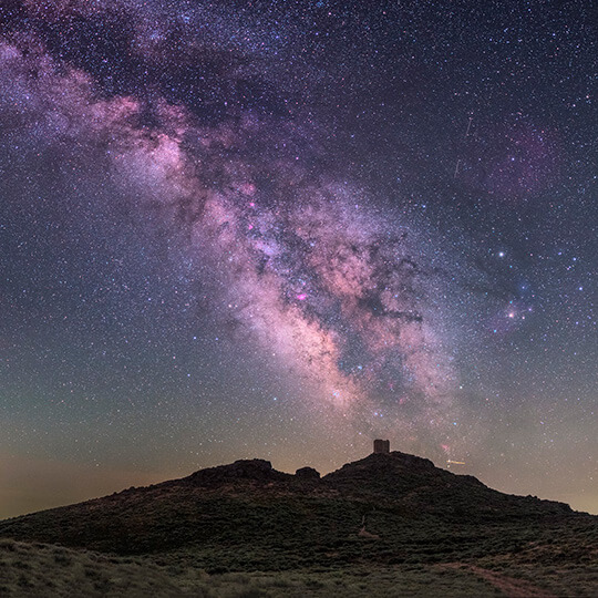 Astroturismo sull'Almenara della Sierra de Gata