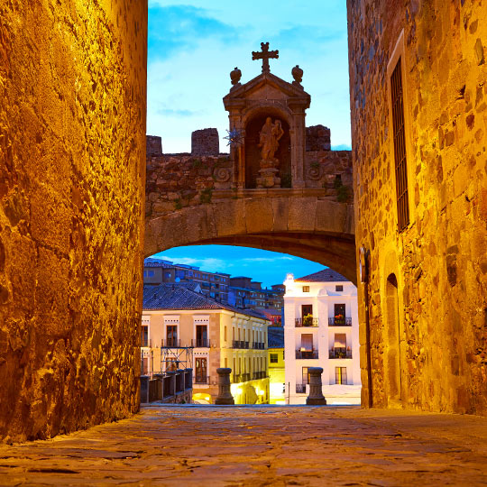 Arco de la Estrella, Cáceres