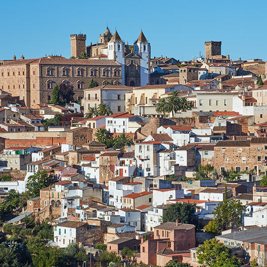 Jüdisches Vierte in Cáceres, Extremadura