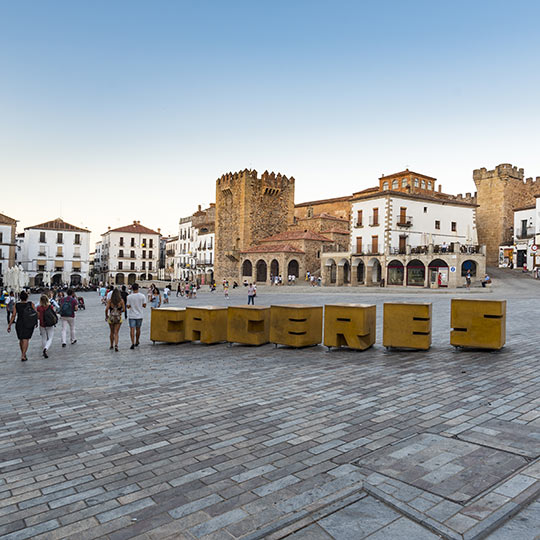  Plaza Mayor di Cáceres, Estremadura