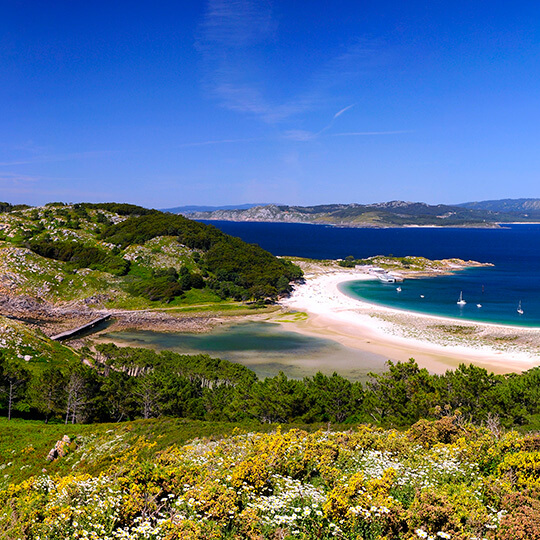 Parque Natural de las islas Atlánticas. Islas Cíes