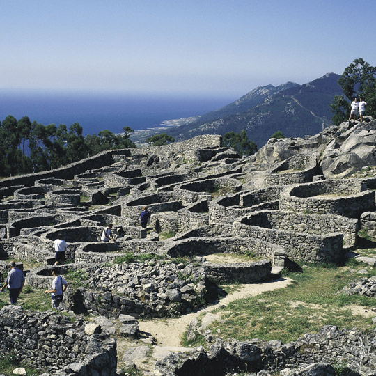 Castros del poblado galaico de A Guarda