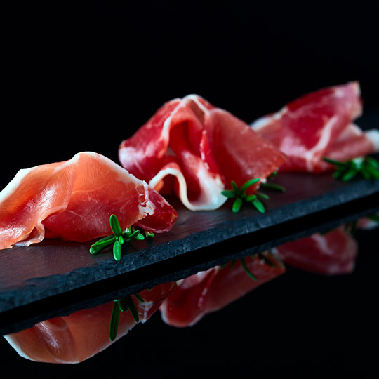 Iberian cured ham