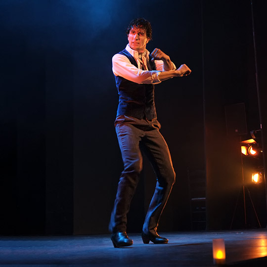  Ballerino nel Teatro Flamenco di Madrid