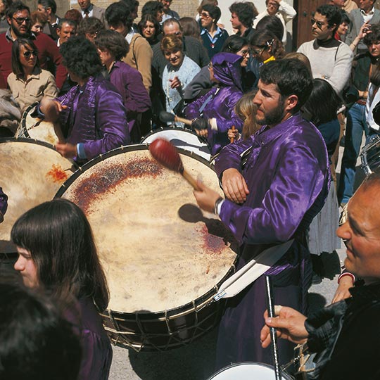 Tamborrada von Calanda in der Karwoche