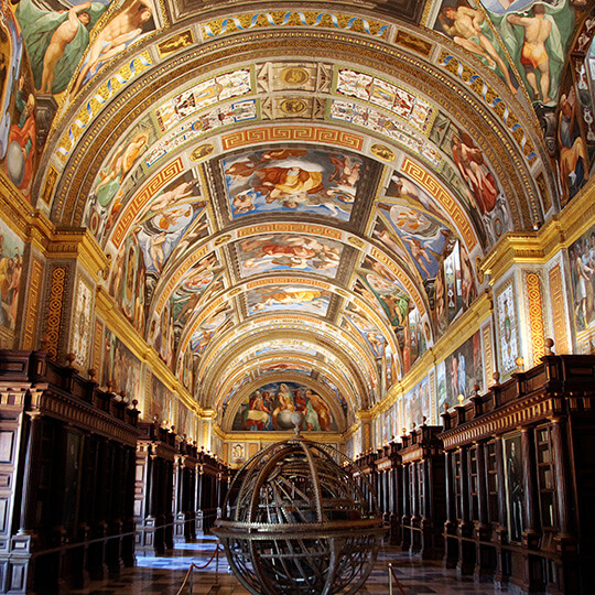 El Escorial Monastery library