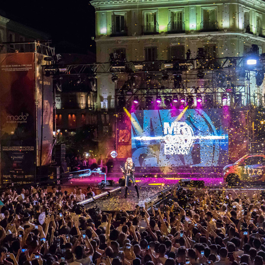 Concurso de beleza Mr Gay Pride Espanha durante a semana do Orgulho em Madri, Comunidade de Madri