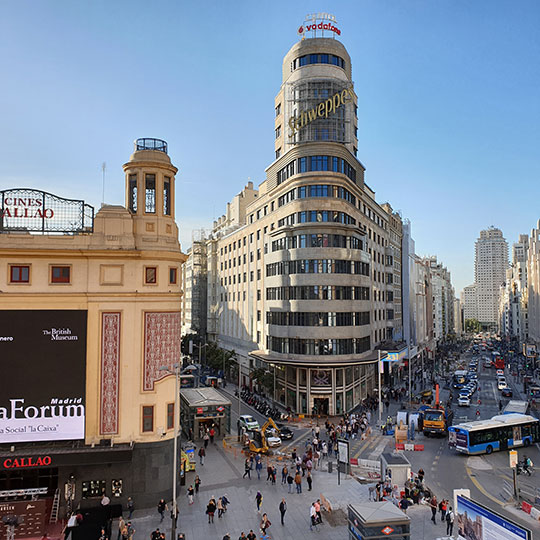 Plaza Callao Square, Gran Vía, Madrid