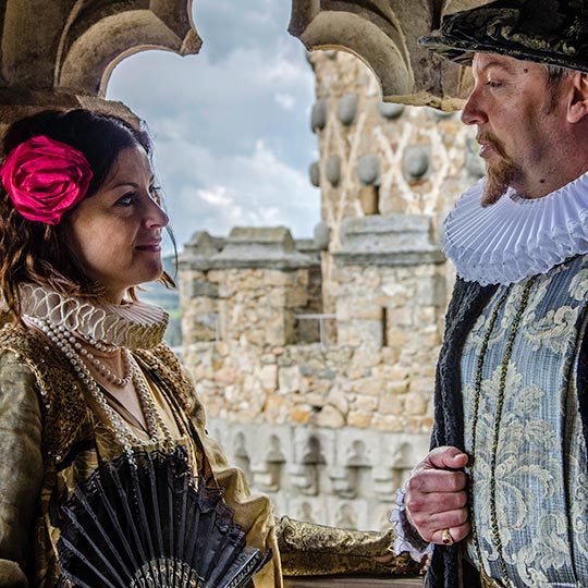 Dramatised tour. Manzanares el Real Castle