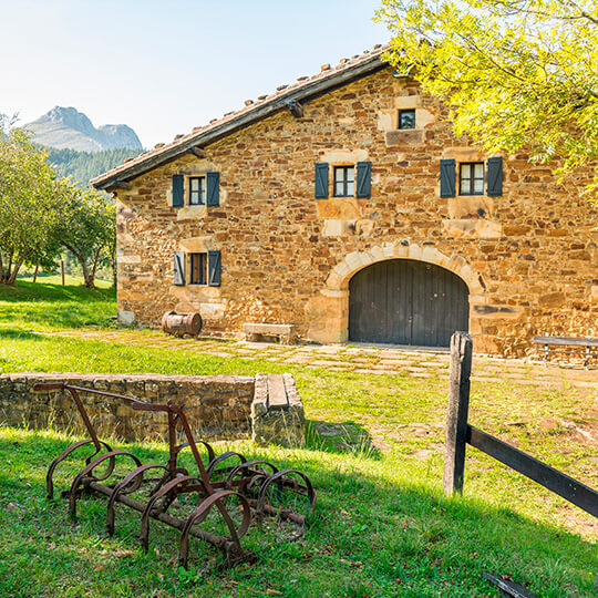 Caserío tradicional de País Vasco