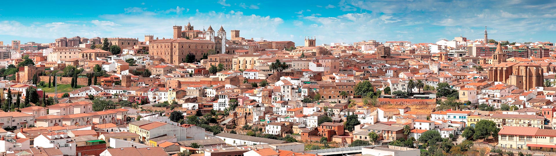 Veduta di Cáceres, Estremadura