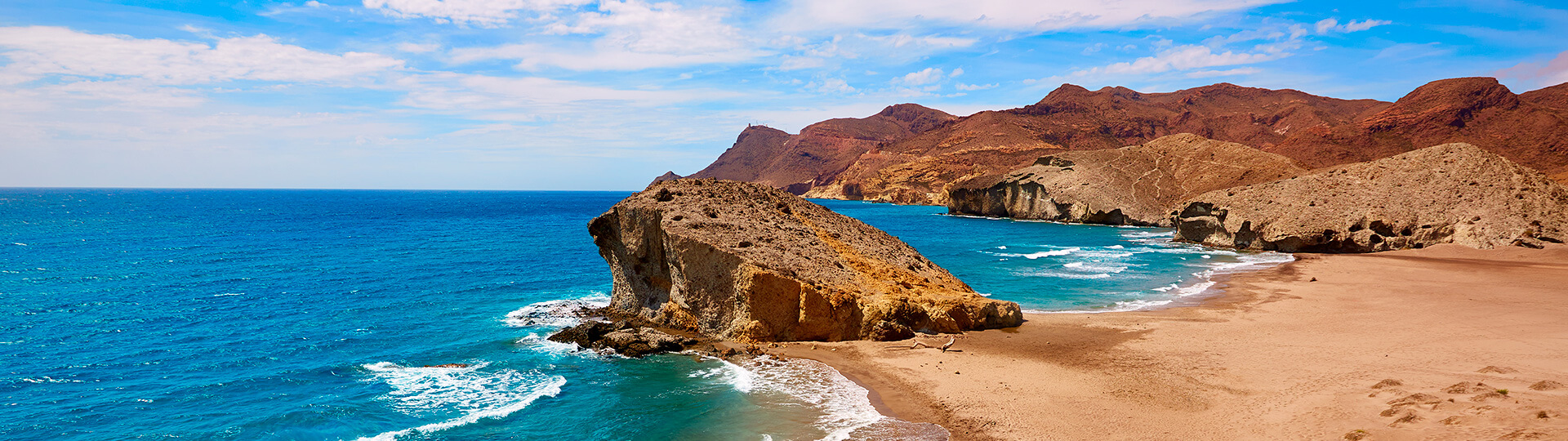 Praia de Monsul no Cabo de Gata, Almeria