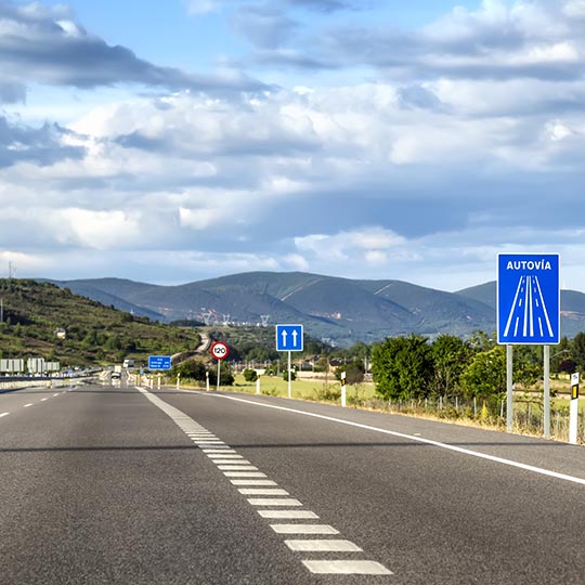 Autovía española