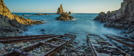 Arrecife Sirenas à Cabo de Gata, province d’Almería