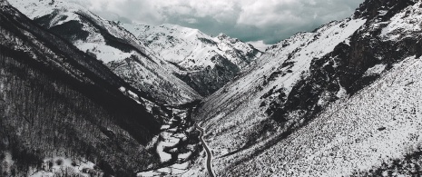 San Isidro Pass auf dem Weg nach León