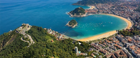 Views of Donostia-San Sebastian.