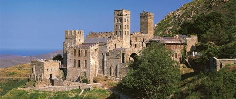 Kloster San Pedro de Roda in Port de la Selva