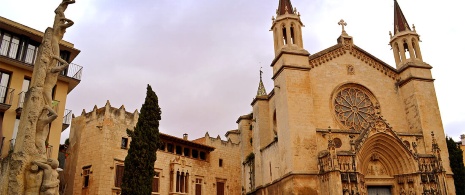 Plaza Jaume in Villafranca del Penedés