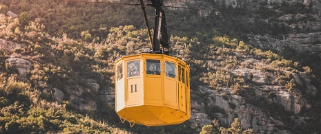 Teleférico de Montserrat en Barcelona